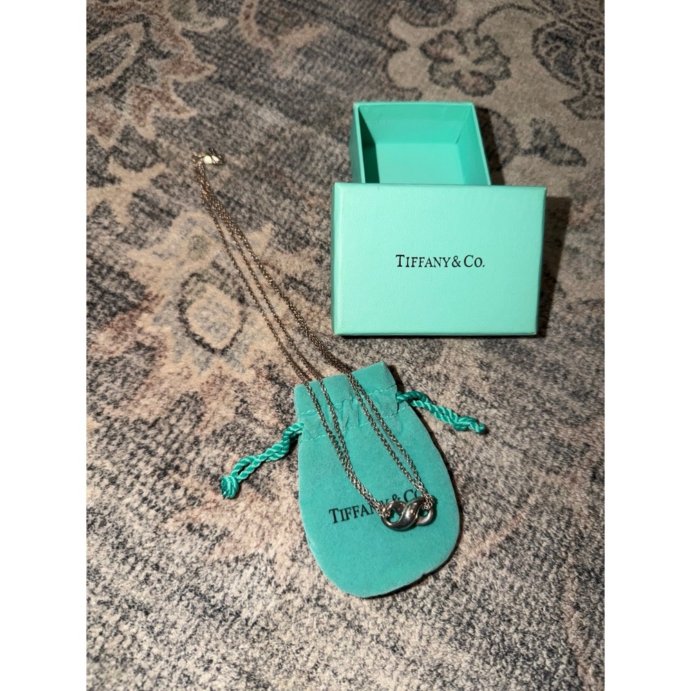 Tiffany & Co. Double Chain Infinity Necklace